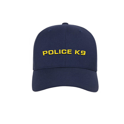 [POLICE K9] Flexfit® Adjustable Cap [NVY/GLD]-13 Fifty Apparel