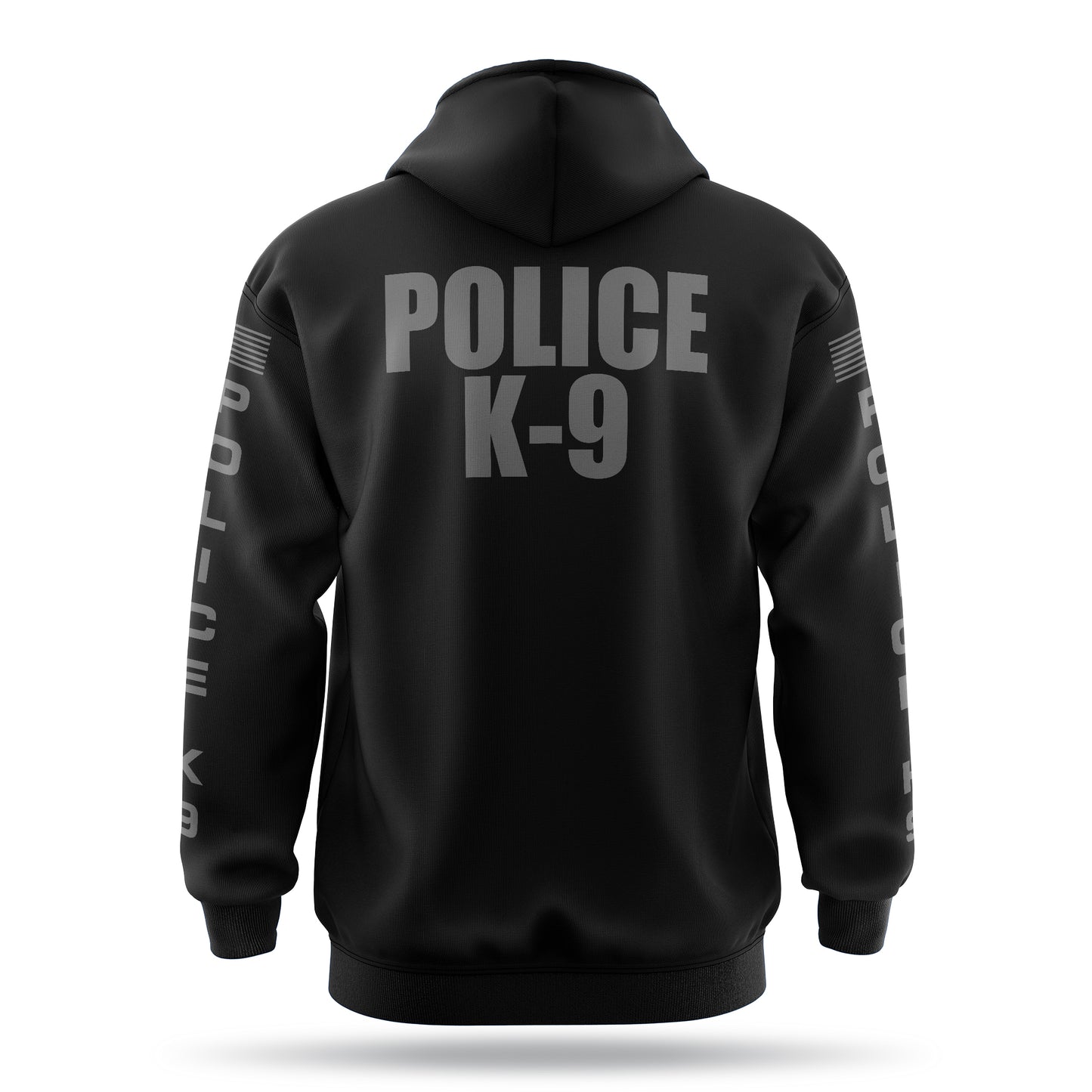 [POLICE K9] ﻿Heavy Blend Hoodie [BLK/GRY]﻿-13 Fifty Apparel