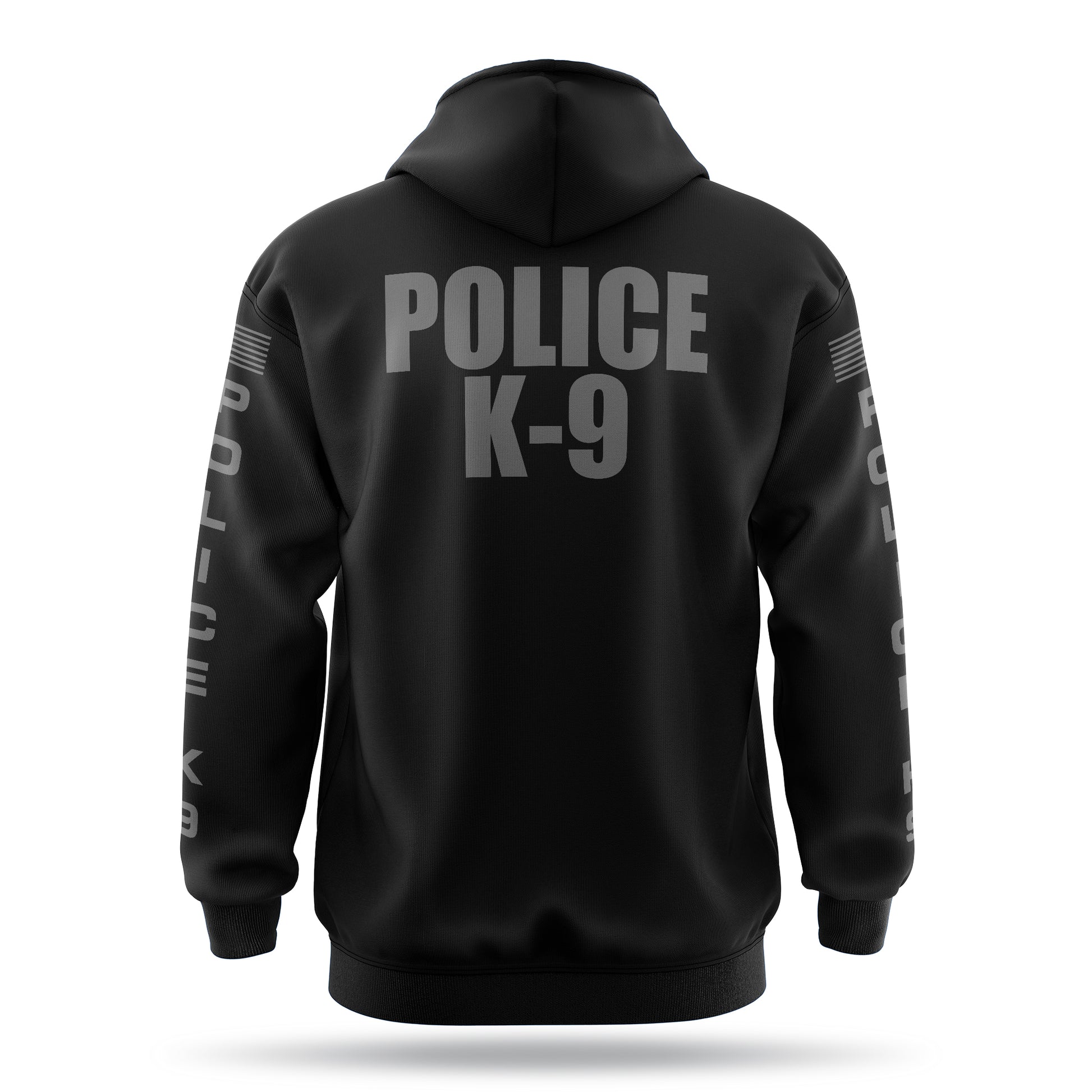 [POLICE K9] ﻿Heavy Blend Hoodie [BLK/GRY]﻿-13 Fifty Apparel