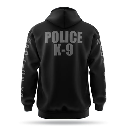 [POLICE K9] ﻿Heavy Blend Hoodie [BLK/GRY]﻿-13 Fifty Apparel