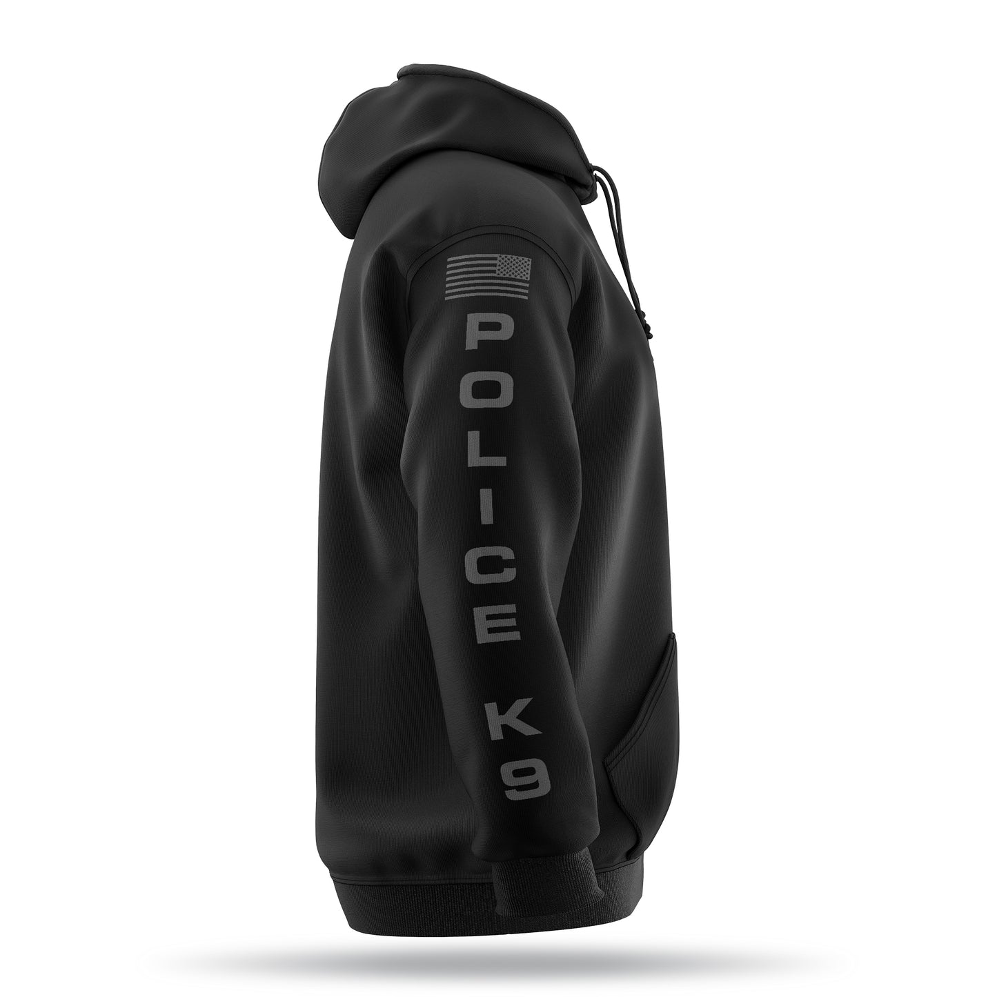 [POLICE K9] ﻿Heavy Blend Hoodie [BLK/GRY]﻿-13 Fifty Apparel