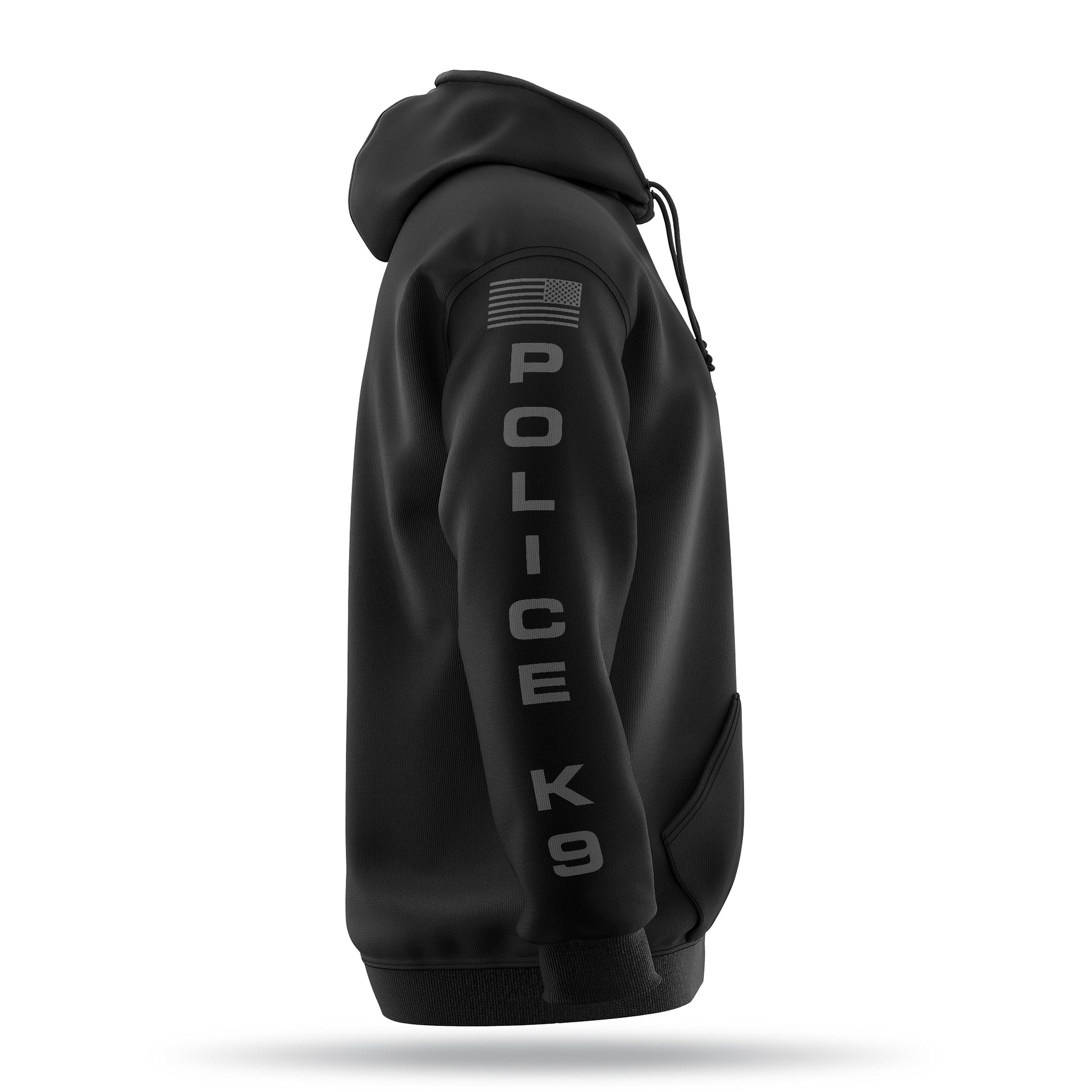 [POLICE K9] ﻿Heavy Blend Hoodie [BLK/GRY]﻿-13 Fifty Apparel