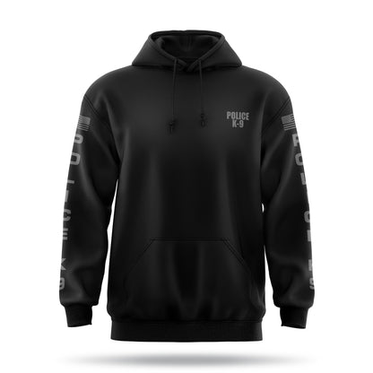 [POLICE K9] ﻿Heavy Blend Hoodie [BLK/GRY]﻿-13 Fifty Apparel