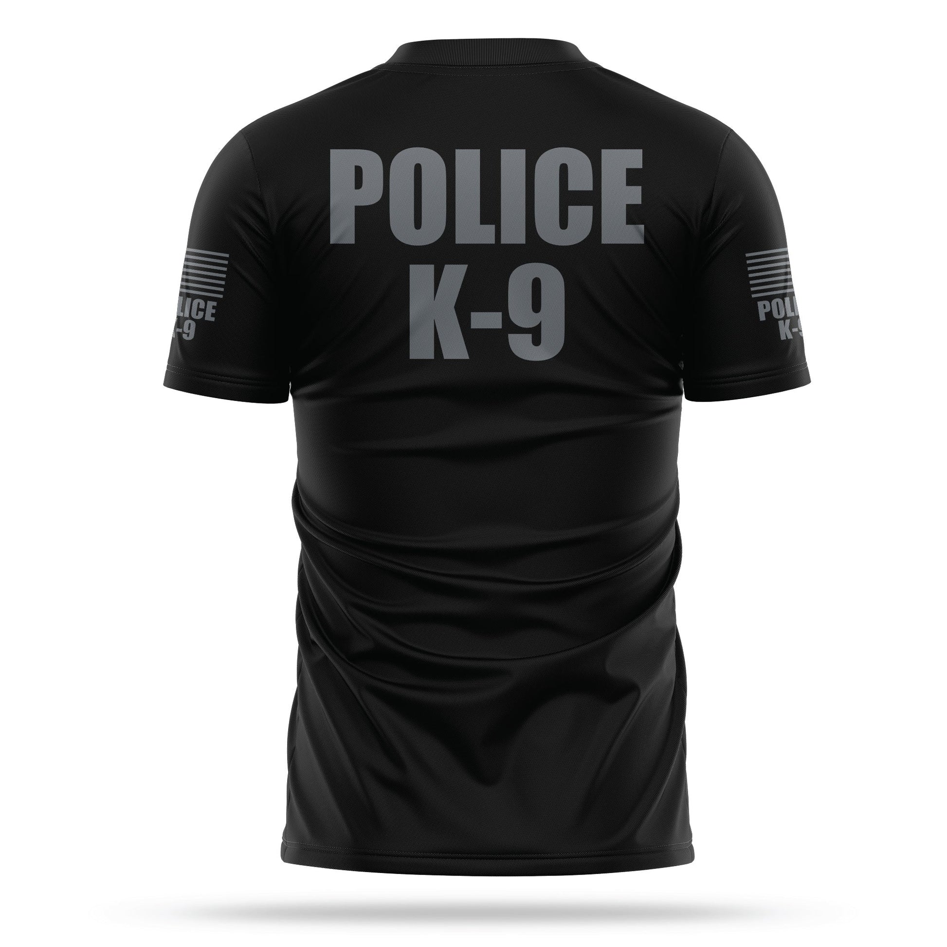 [POLICE K9] Men's Utility Shirt [BLK/GRY]-13 Fifty Apparel