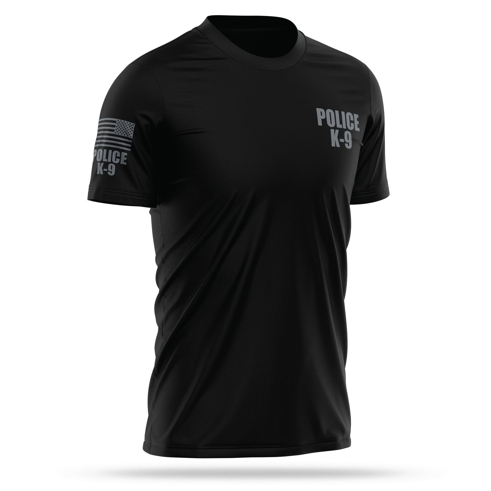 [POLICE K9] Men's Utility Shirt [BLK/GRY]-13 Fifty Apparel