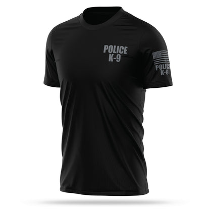 [POLICE K9] Men's Utility Shirt [BLK/GRY]-13 Fifty Apparel