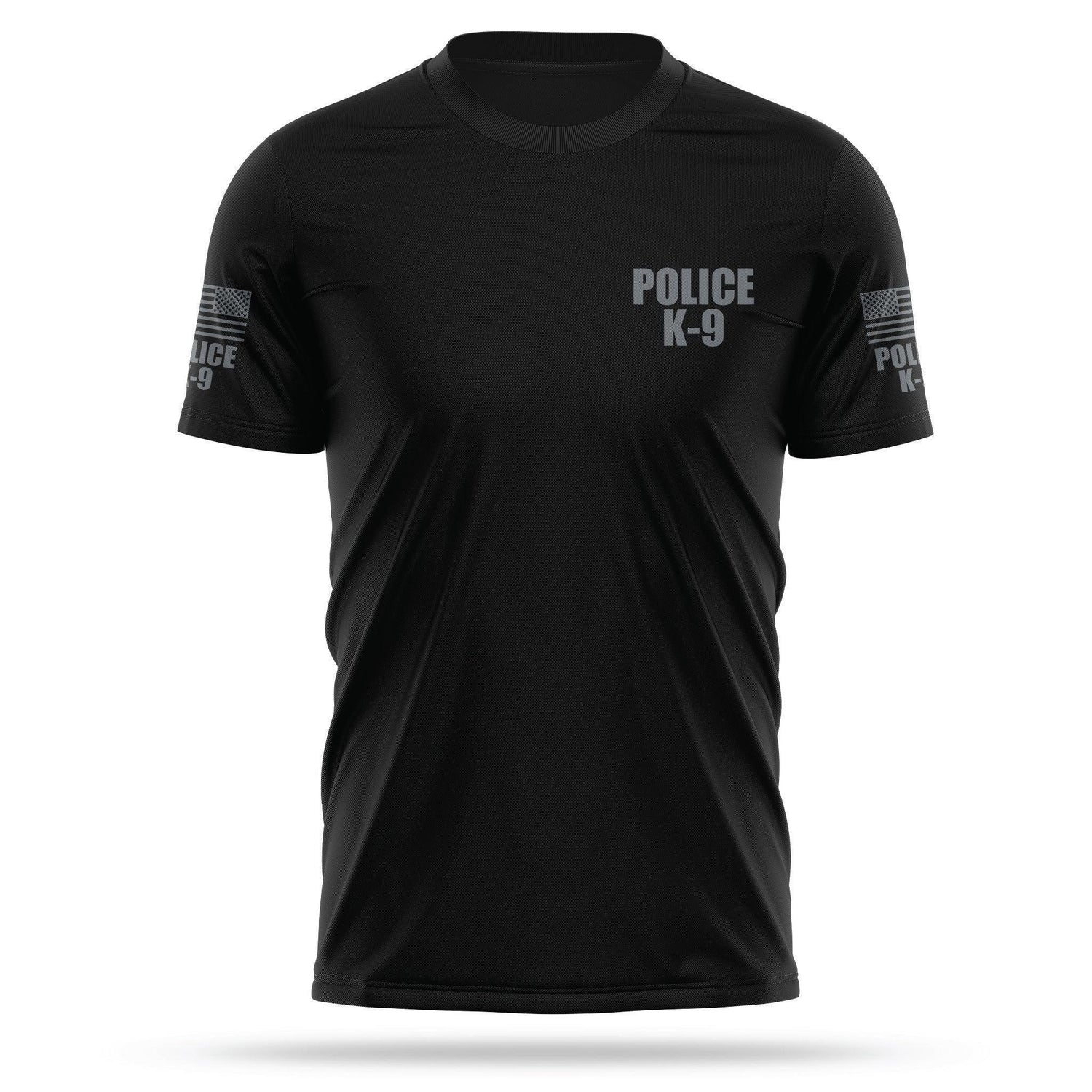 [POLICE K9] Men's Utility Shirt [BLK/GRY]-13 Fifty Apparel
