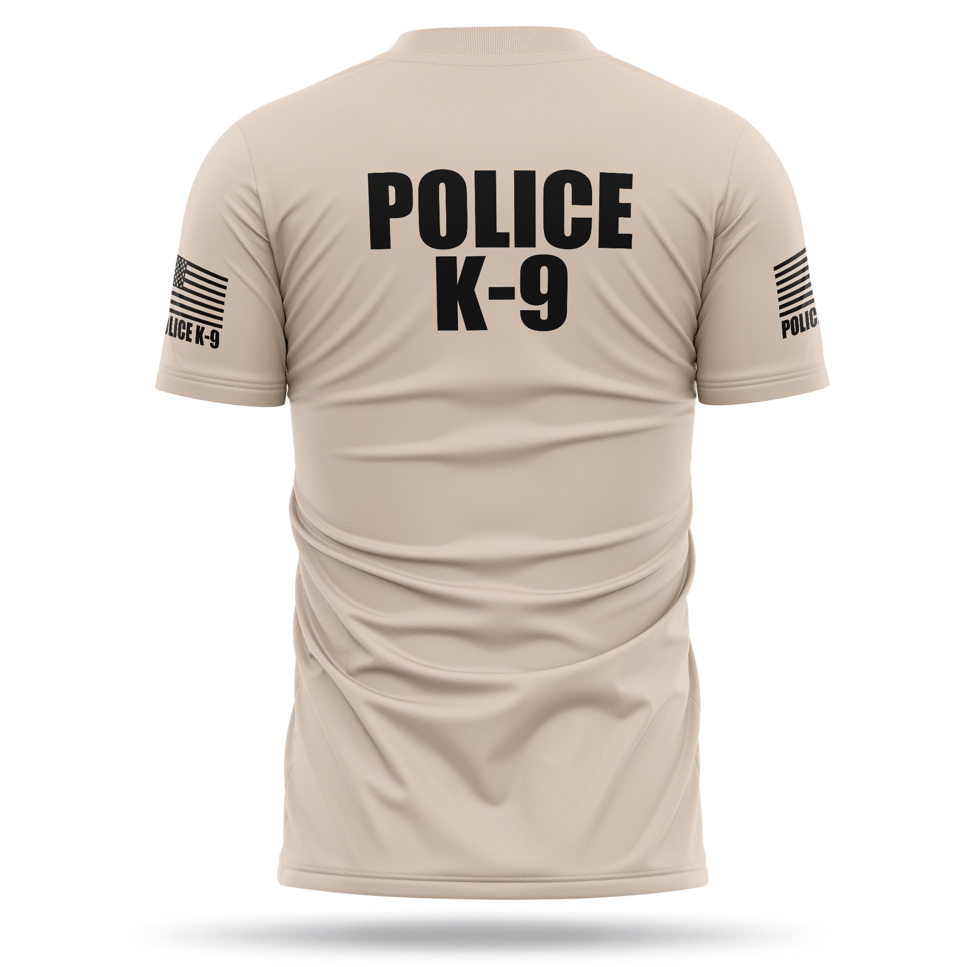[POLICE K9] Men's Utility Shirt [SND/BLK]-13 Fifty Apparel