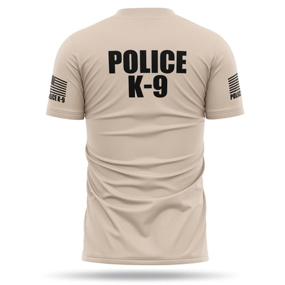 [POLICE K9] Men's Utility Shirt [SND/BLK]-13 Fifty Apparel