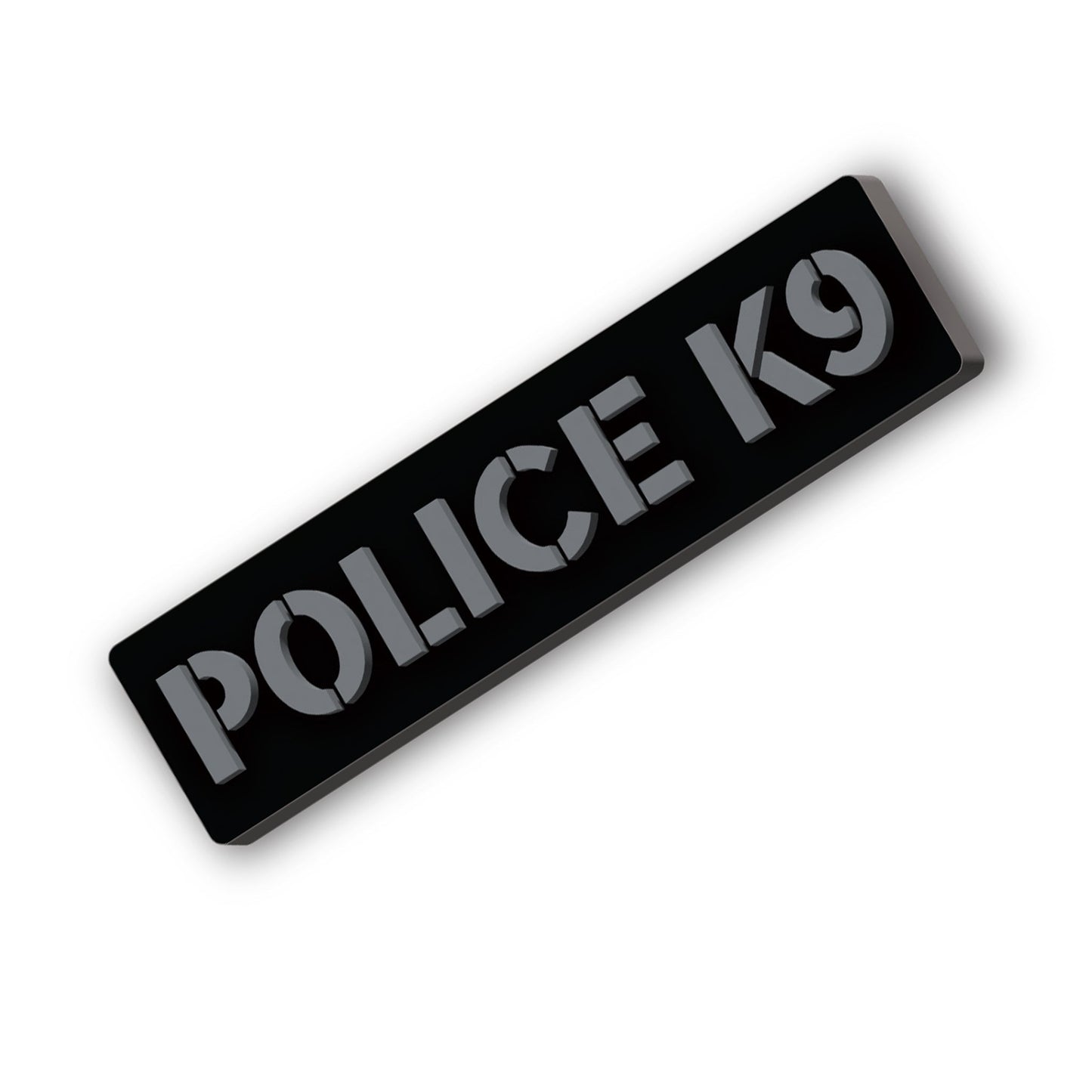 🎁 [POLICE K9] Operator PVC Patch [BLK/GRY] (100% off)-13 Fifty Apparel