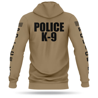 [POLICE K9] Performance Hoodie 2.0 [BRN/BLK]-13 Fifty Apparel