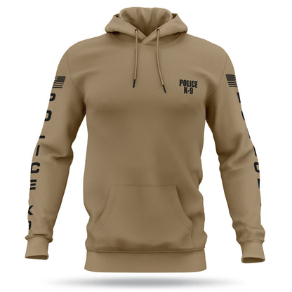 [POLICE K9] Performance Hoodie 2.0 [BRN/BLK]-13 Fifty Apparel