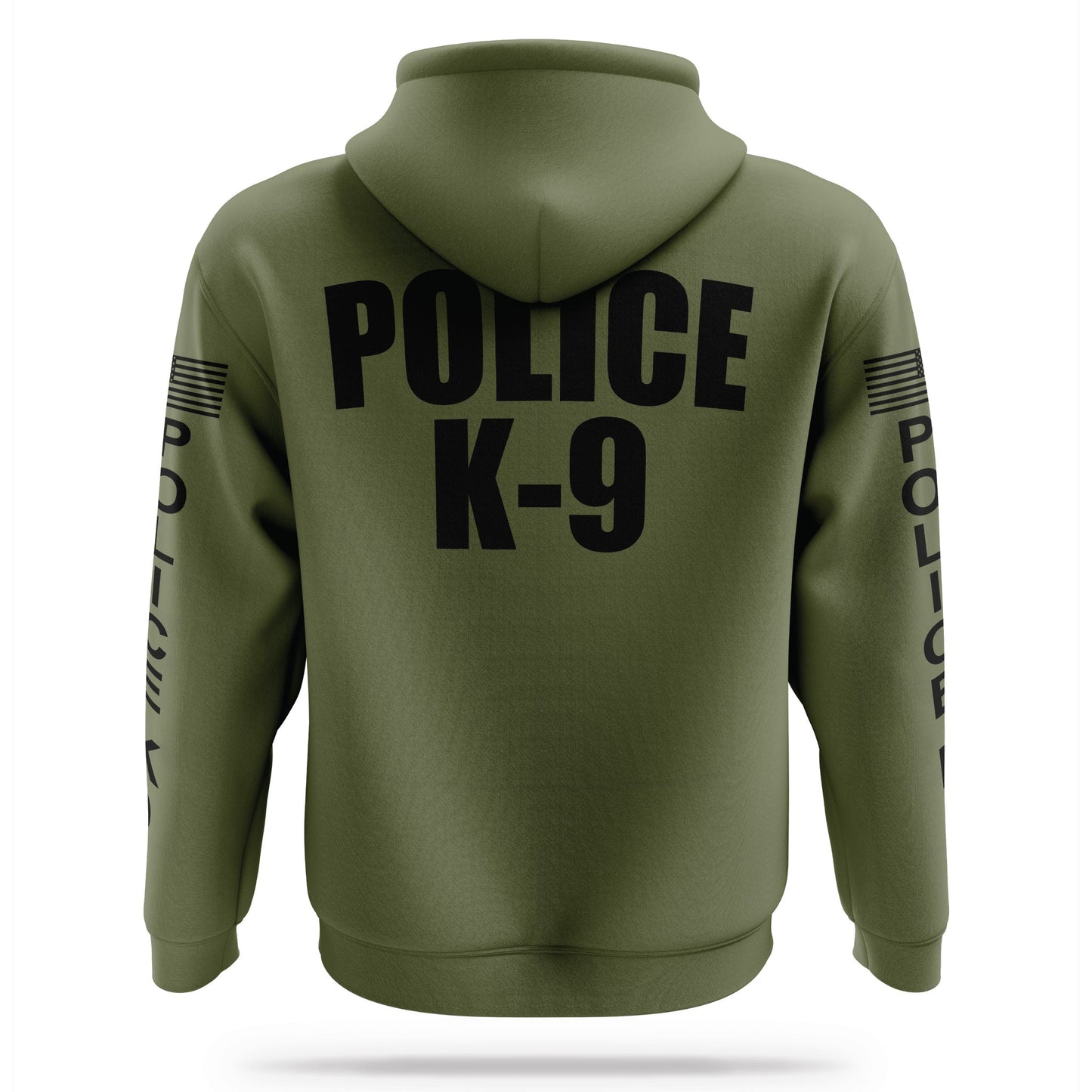[POLICE K9] Performance Hoodie 2.0 [GRN/BLK]-13 Fifty Apparel