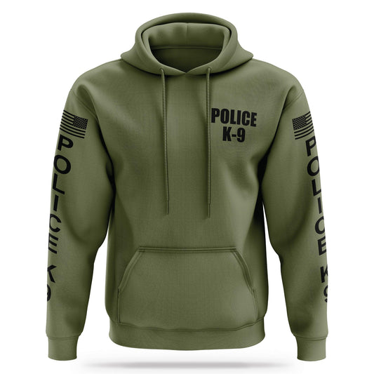 [POLICE K9] Performance Hoodie 2.0 [GRN/BLK]-13 Fifty Apparel