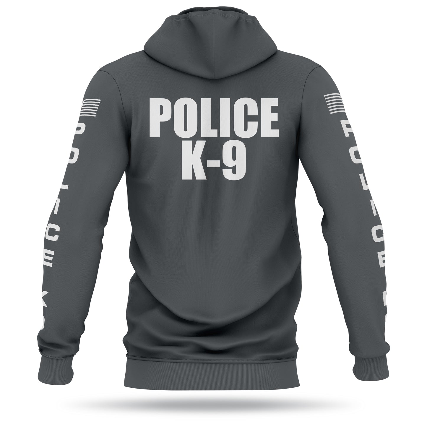 [POLICE K9] Performance Hoodie 2.0 [GRY/WHT]-13 Fifty Apparel