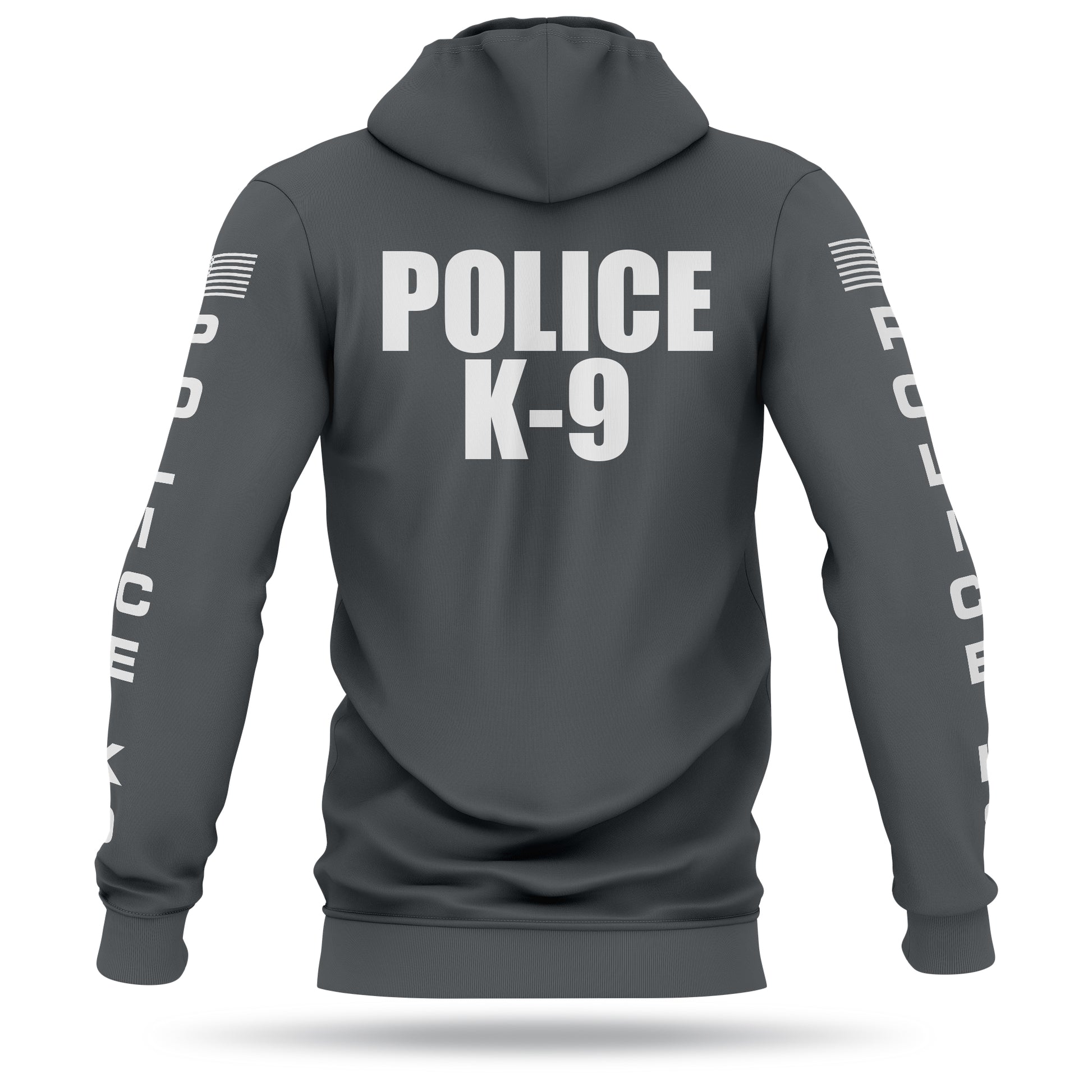 [POLICE K9] Performance Hoodie 2.0 [GRY/WHT]-13 Fifty Apparel