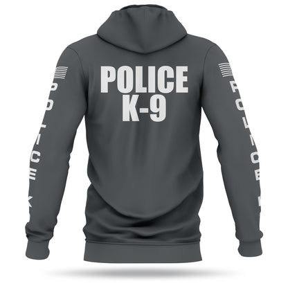 [POLICE K9] Performance Hoodie 2.0 [GRY/WHT]-13 Fifty Apparel