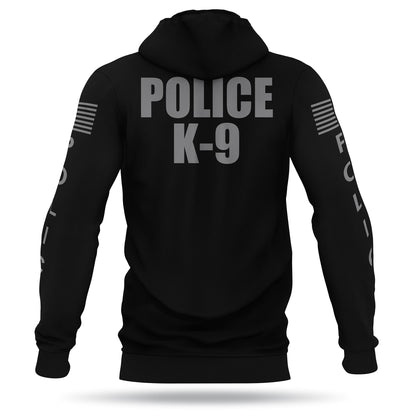 [POLICE K9] Performance Hoodie [BLK/GRY]-13 Fifty Apparel