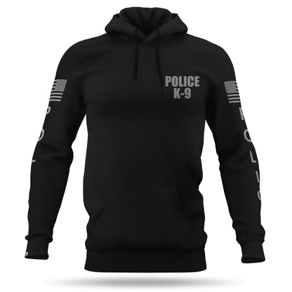 [POLICE K9] Performance Hoodie [BLK/GRY]-13 Fifty Apparel