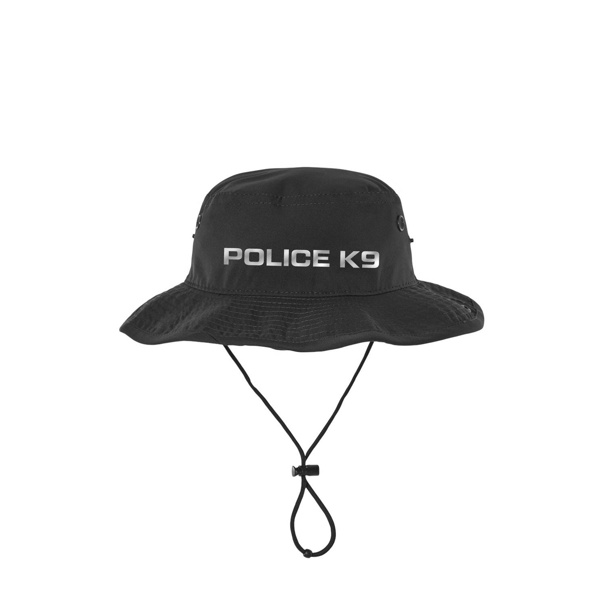[POLICE K9] Reflective Boonie Hat [BLK/REF]-13 Fifty Apparel