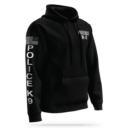 [POLICE K9] Reflective Performance Hoodie 2.0 [BLK/REF]-13 Fifty Apparel