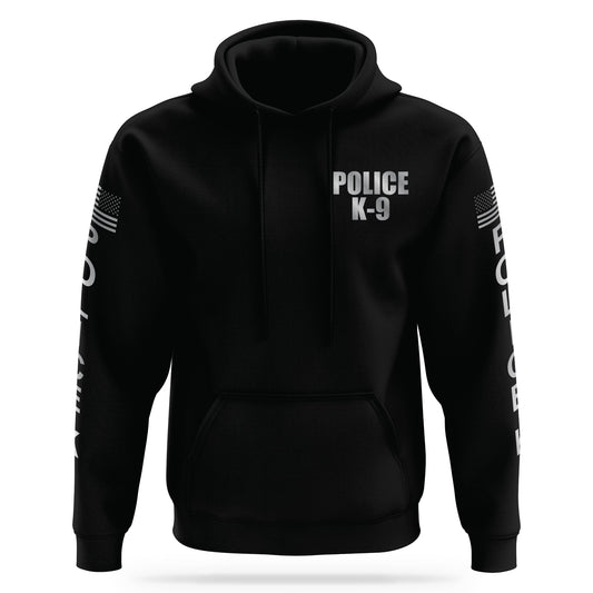 [POLICE K9] Reflective Performance Hoodie 2.0 [BLK/REF]-13 Fifty Apparel