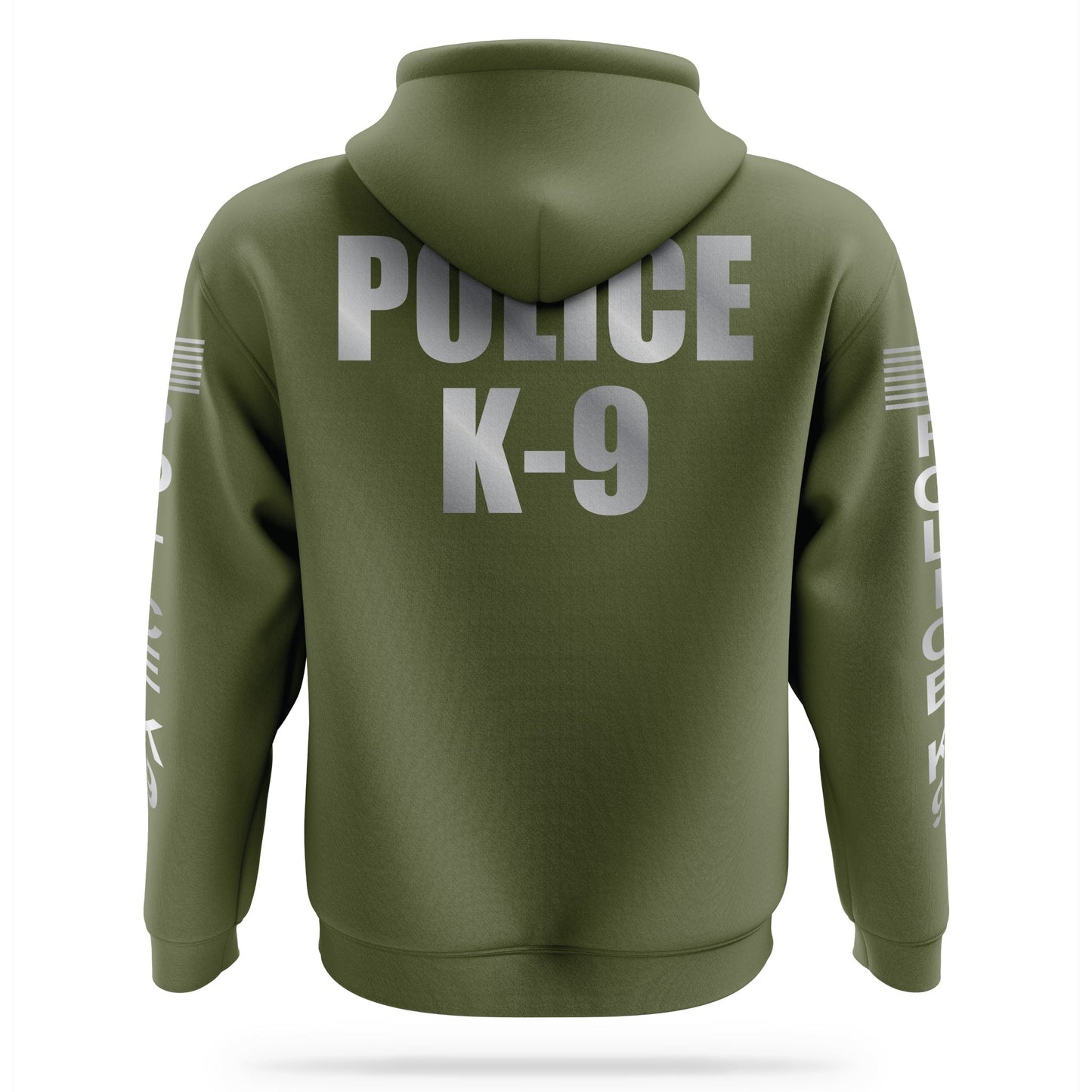 [POLICE K9] Reflective Performance Hoodie 2.0 [GRN/REF]-13 Fifty Apparel