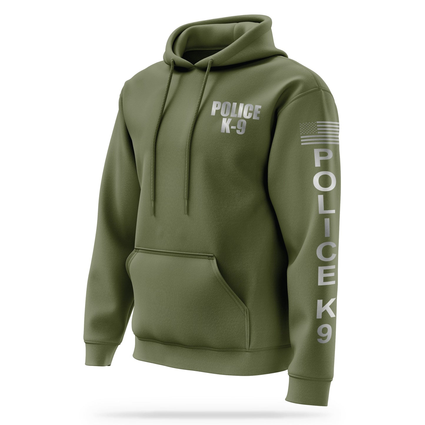 [POLICE K9] Reflective Performance Hoodie 2.0 [GRN/REF]-13 Fifty Apparel