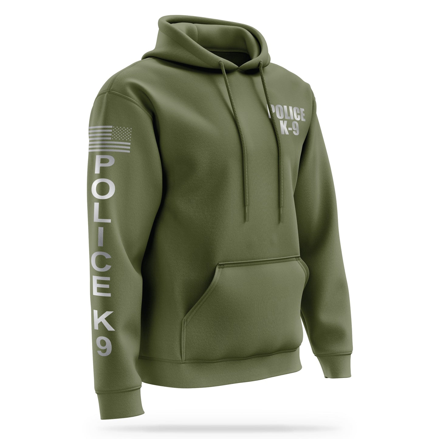 [POLICE K9] Reflective Performance Hoodie 2.0 [GRN/REF]-13 Fifty Apparel