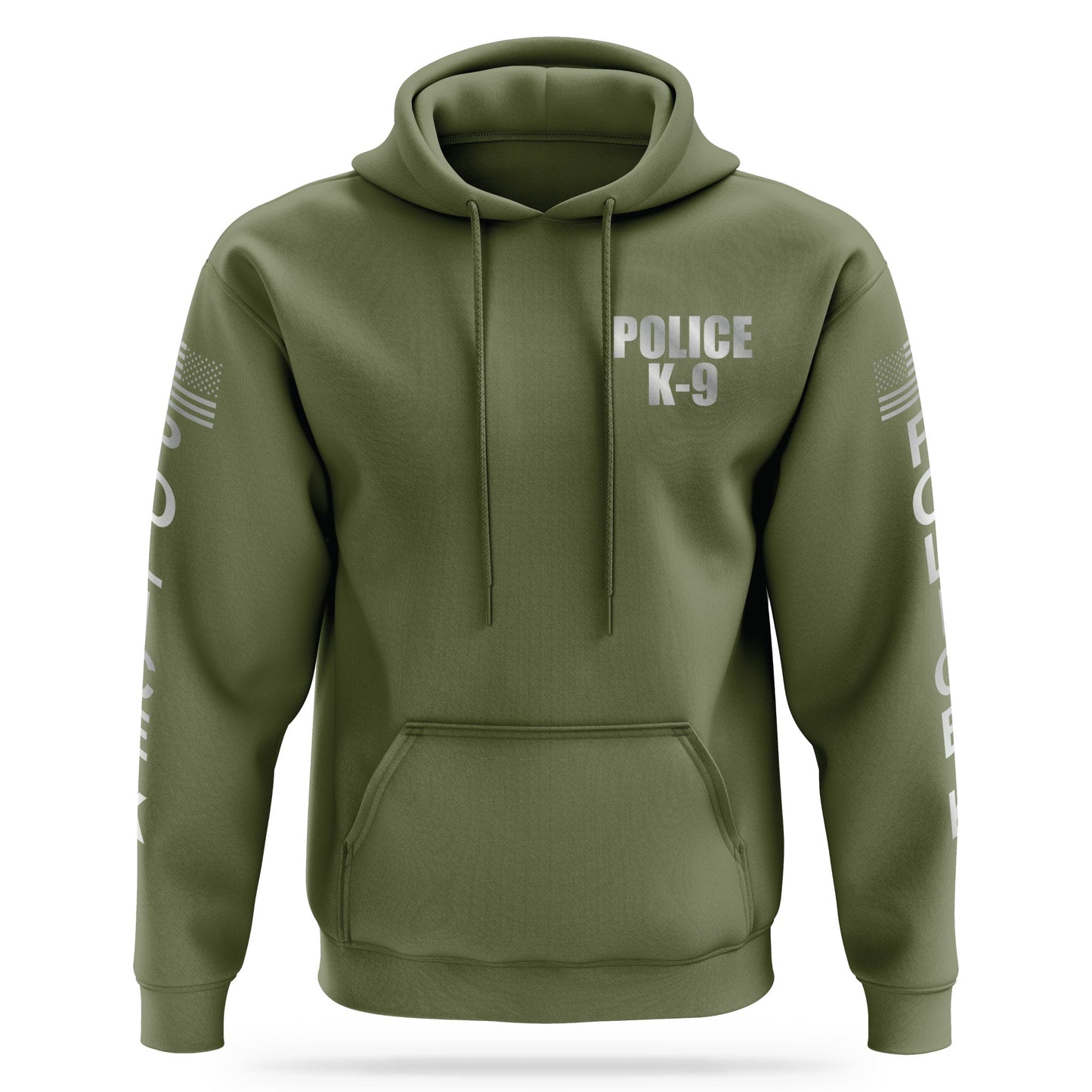 [POLICE K9] Reflective Performance Hoodie 2.0 [GRN/REF]-13 Fifty Apparel