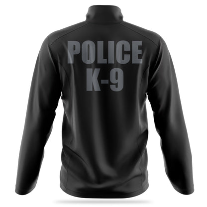 [POLICE K9] Soft Shell Jacket [BLK/GRY]-13 Fifty Apparel