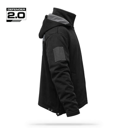 [POLICE K9] Tactical Defender Jacket [BLK/GRY]-13 Fifty Apparel
