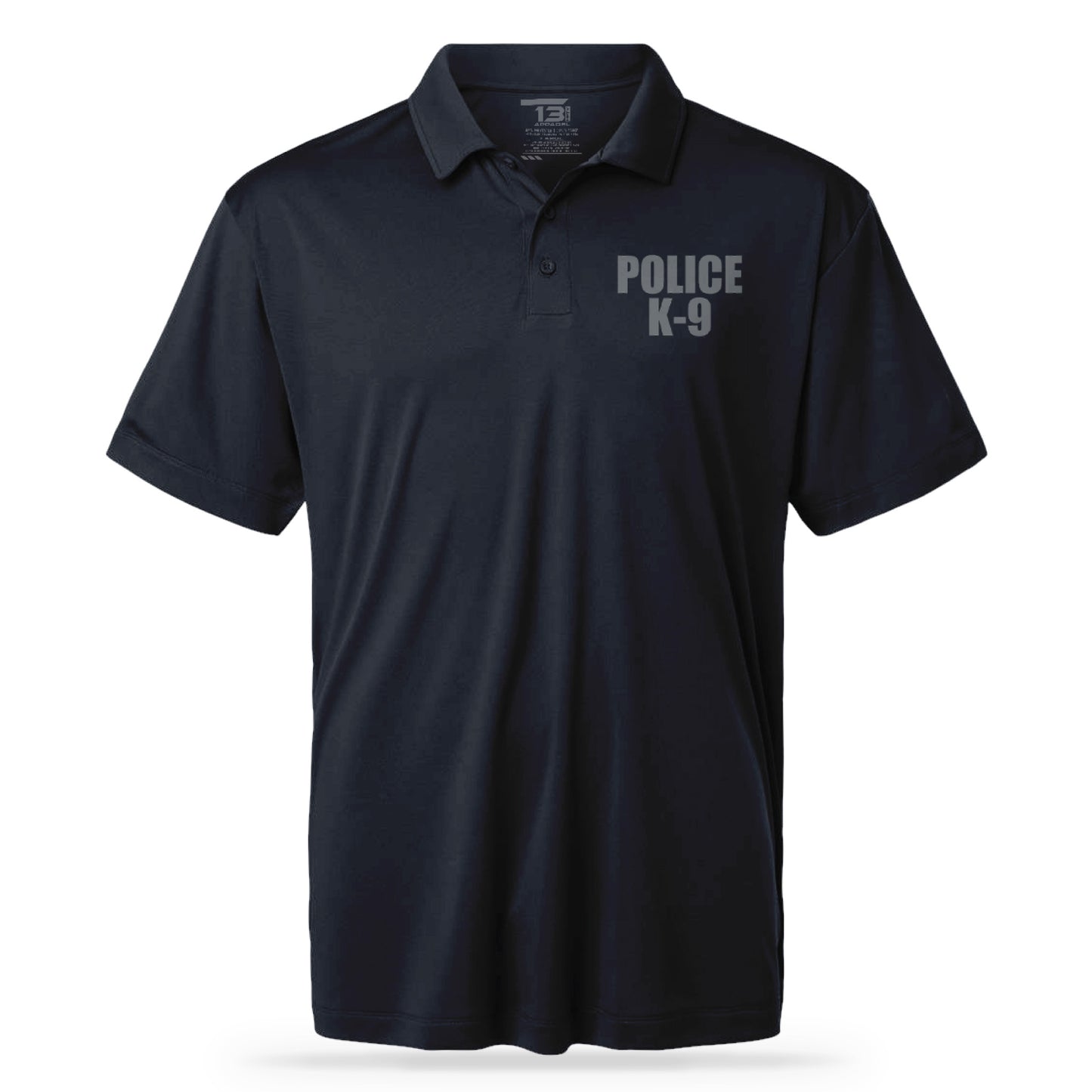 [POLICE K9] UTILITY POLO [NVY/GRY]-13 Fifty Apparel