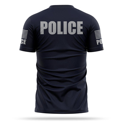 [POLICE] Men's Performance Shirt [NVY/GRY]-13 Fifty Apparel