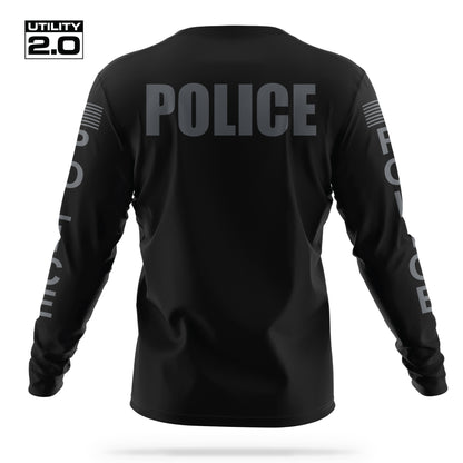 [POLICE] Men's Utility 2.0 Long Sleeve [BLK/GRY]-13 Fifty Apparel