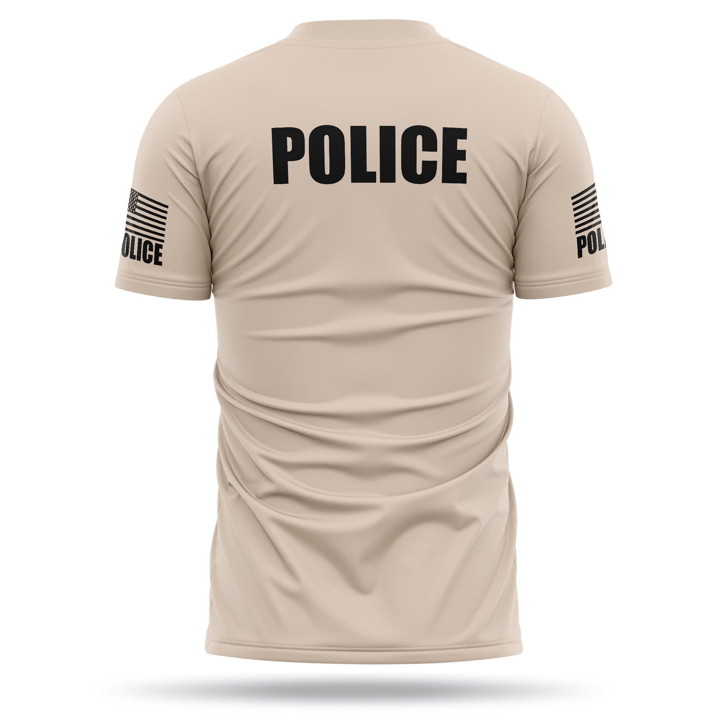 [POLICE] Men's Utility Shirt [SND/BLK]-13 Fifty Apparel