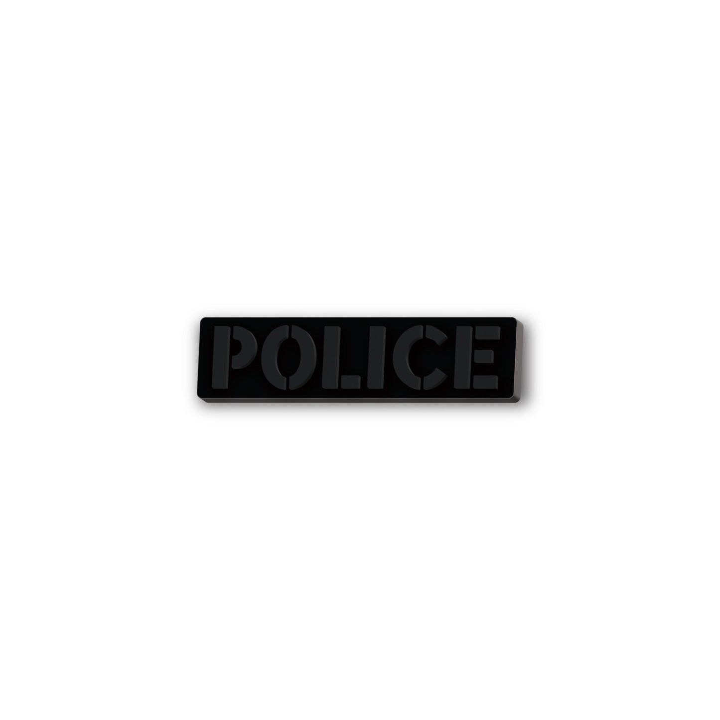 🎁 [POLICE] Operator PVC Patch [BLK/BLK] (100% off)-13 Fifty Apparel