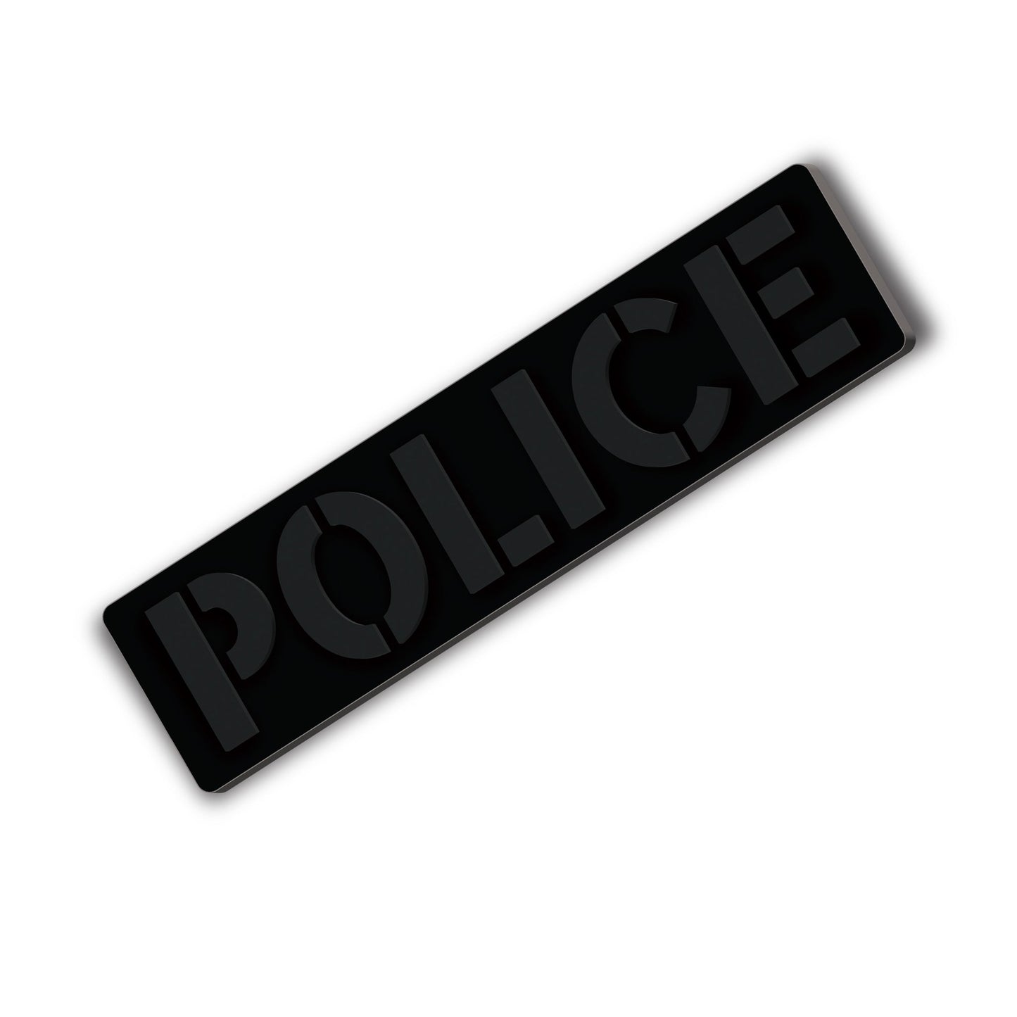 🎁 [POLICE] Operator PVC Patch [BLK/BLK] (100% off)-13 Fifty Apparel
