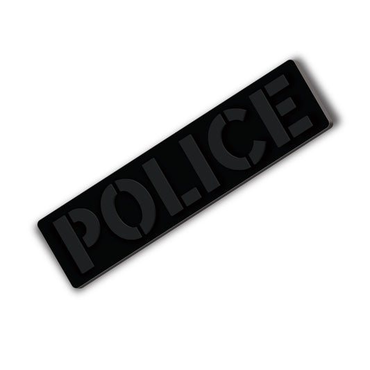 [POLICE] Operator PVC Patch [BLK/BLK] 13 Fifty Apparel 