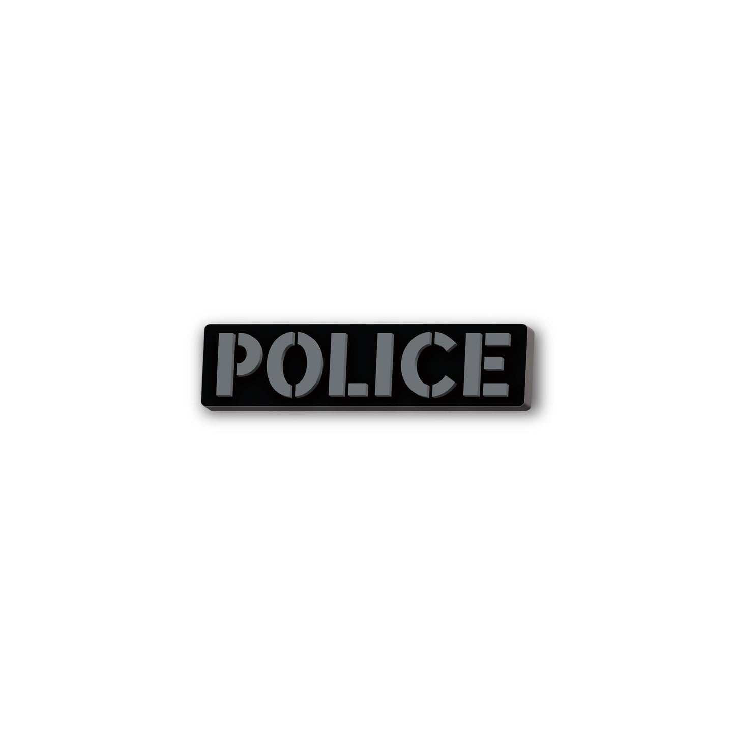 🎁 [POLICE] Operator PVC Patch [BLK/GRY] (100% off)-13 Fifty Apparel