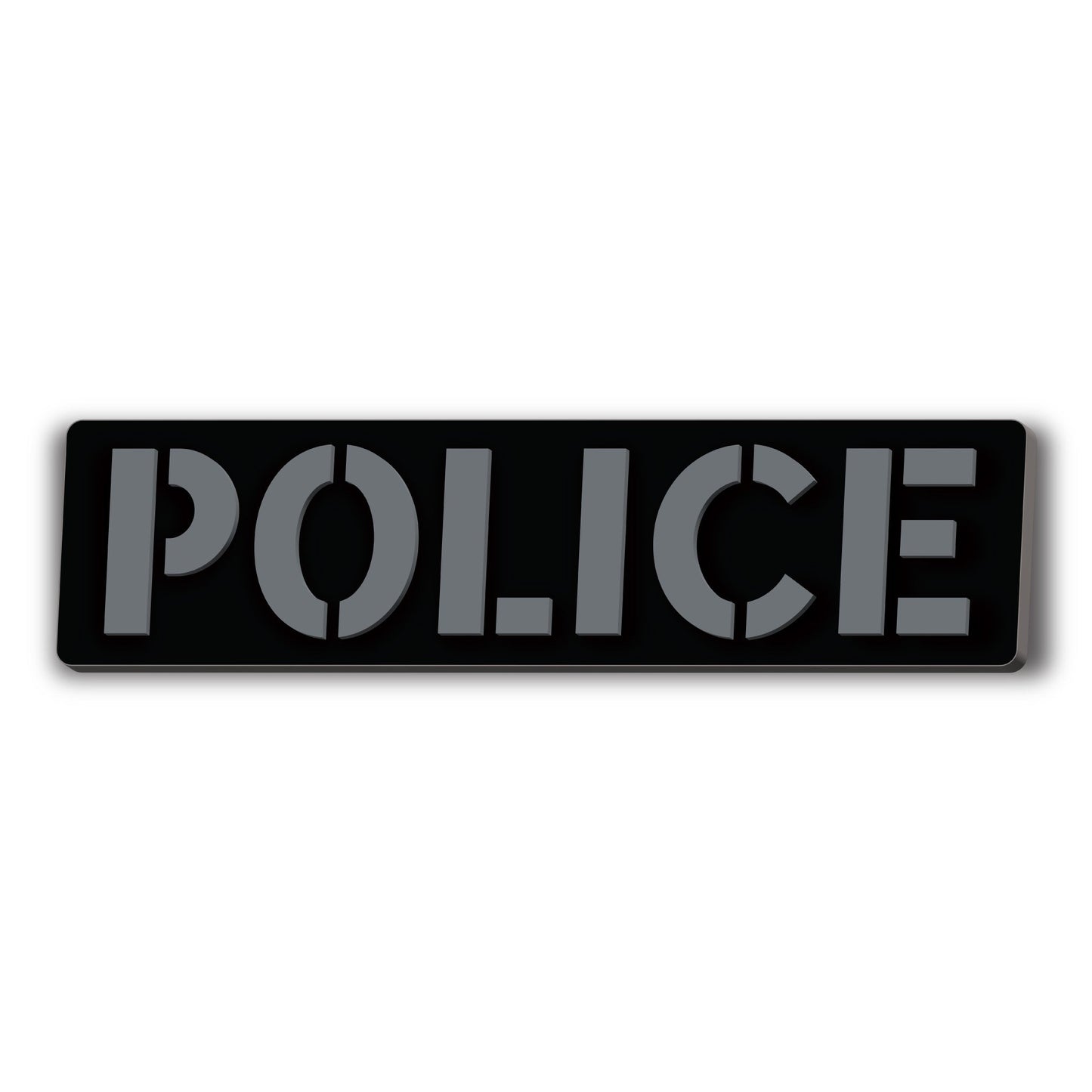 🎁 [POLICE] Operator PVC Patch [BLK/GRY] (100% off)-13 Fifty Apparel