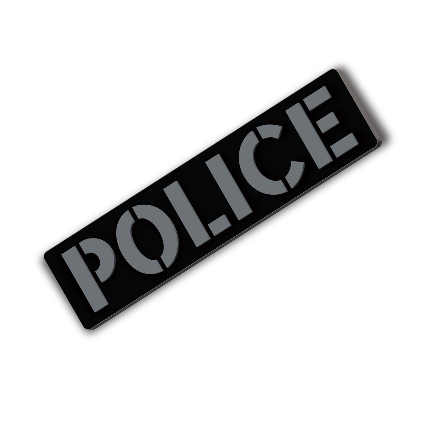 🎁 [POLICE] Operator PVC Patch [BLK/GRY] (100% off)-13 Fifty Apparel
