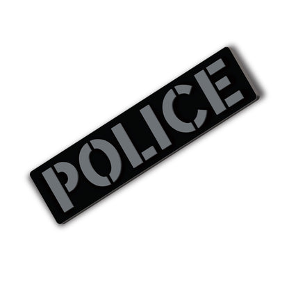 🎁 [POLICE] Operator PVC Patch [BLK/GRY] (100% off)-13 Fifty Apparel