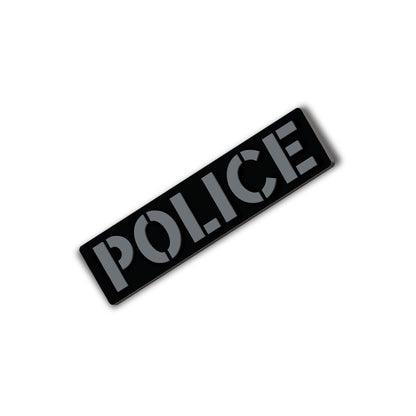 [POLICE] Operator PVC Patch [BLK/GRY]-13 Fifty Apparel