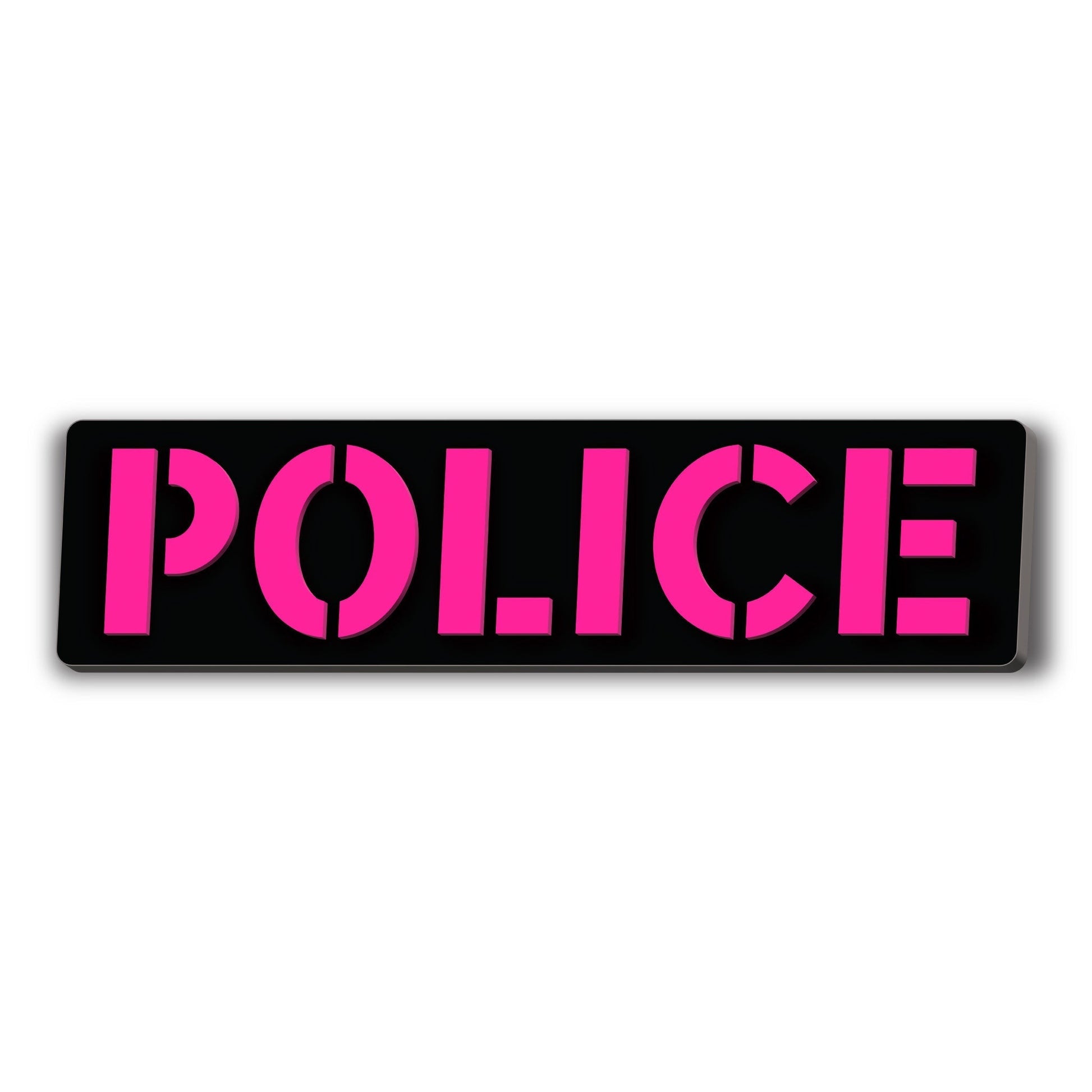 [POLICE] Operator PVC Patch [BLK/PNK]-13 Fifty Apparel