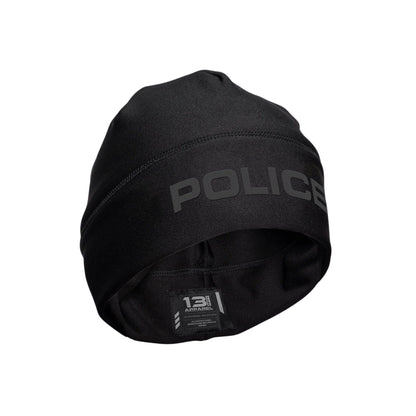 [POLICE] Performance Beanie [BLK/BLK] 13 Fifty Apparel 