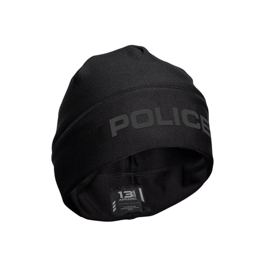 [POLICE] Performance Beanie [BLK/BLK]-13 Fifty Apparel