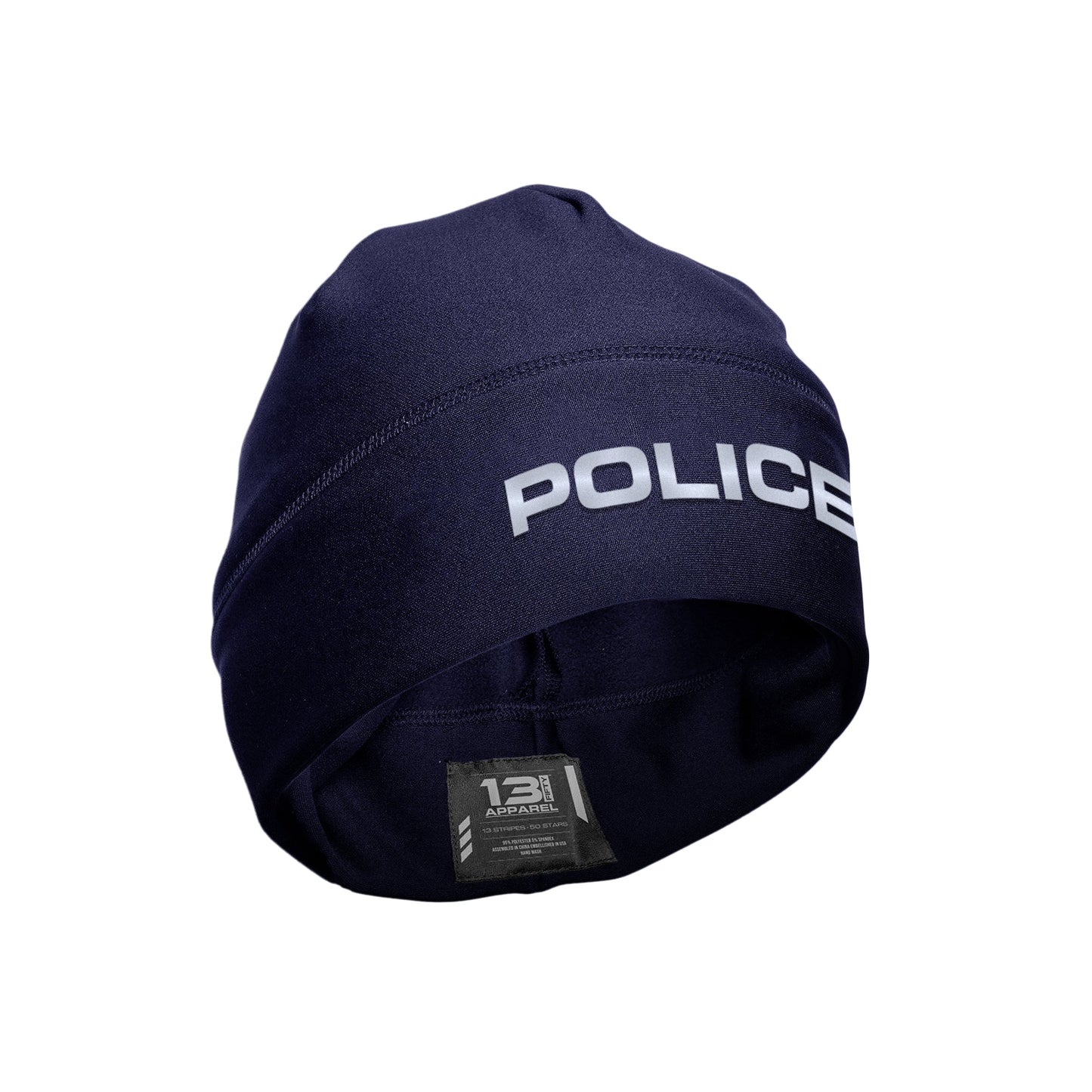 [POLICE] Performance Beanie [NVY/REF]-13 Fifty Apparel