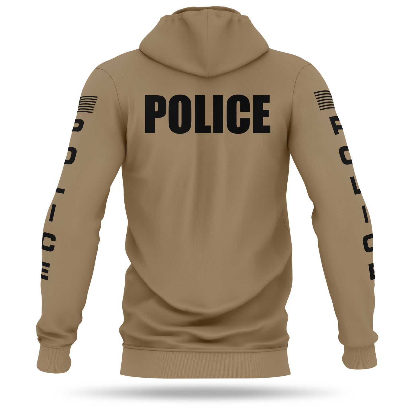 [POLICE] Performance Hoodie 2.0 [BRN/BLK]-13 Fifty Apparel