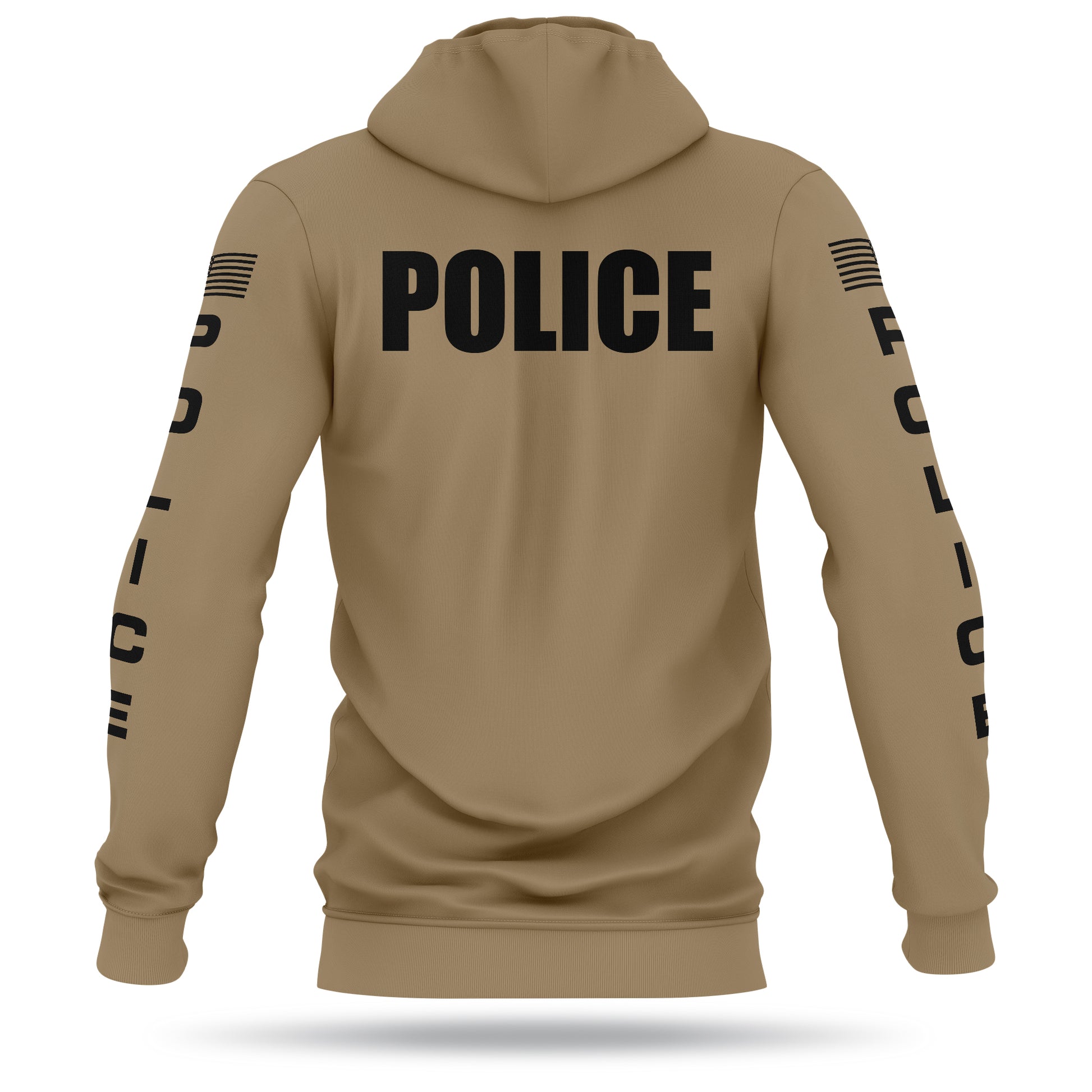 [POLICE] Performance Hoodie 2.0 [BRN/BLK]-13 Fifty Apparel